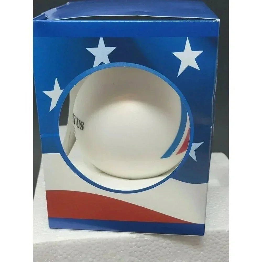 Krebs Christmas White Ornament United States Coast Guard 1790 American Pride